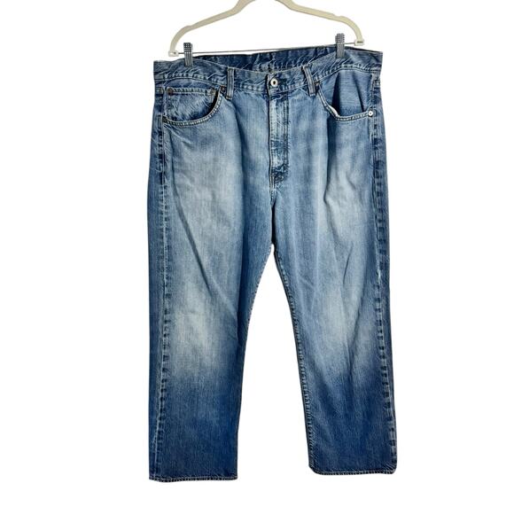 Ralph Lauren Ashmore Jeans Men 40x30 Blue Original Straight Classic Old Money - Picture 1 of 11